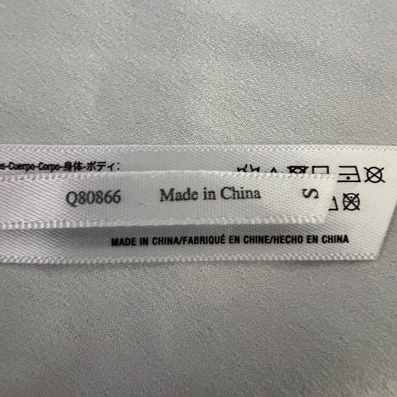 Flora Nikrooz Slip Dress Lingerie Floral Lace Trim White Mini Size S - Picture 6 of 7